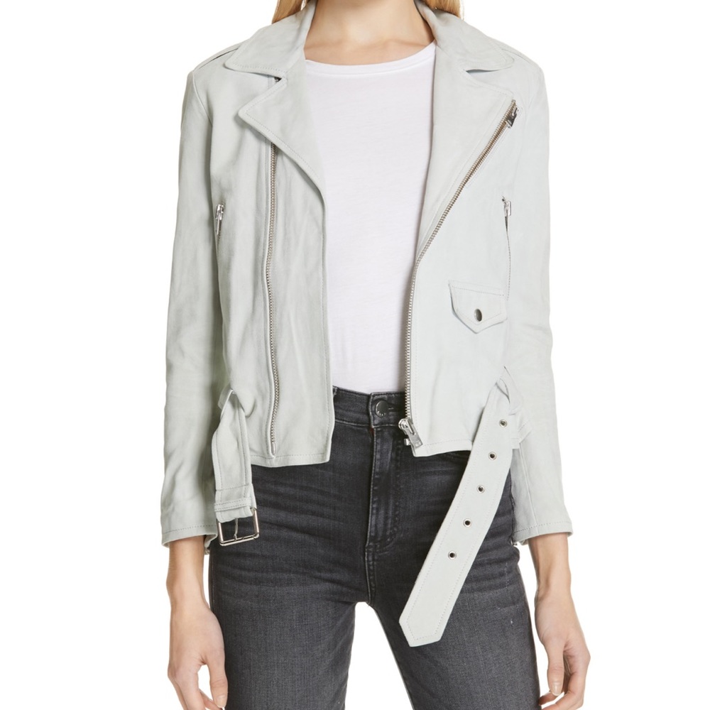 IRO Guape Suede Moto Jacket